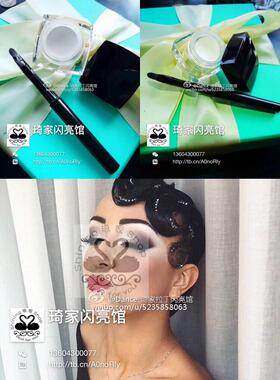 专业拉丁舞蹈摩登舞比赛表演出白色哑光眼影膏眼线膏不脱妆易上色