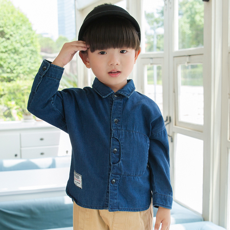 Chemise garcon à manche longue - Ref 2073999 Image 1
