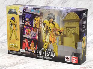 圣斗士星矢 人偶 玩具模型 双子座 撒加 教皇之间 孩仕宝 DDP