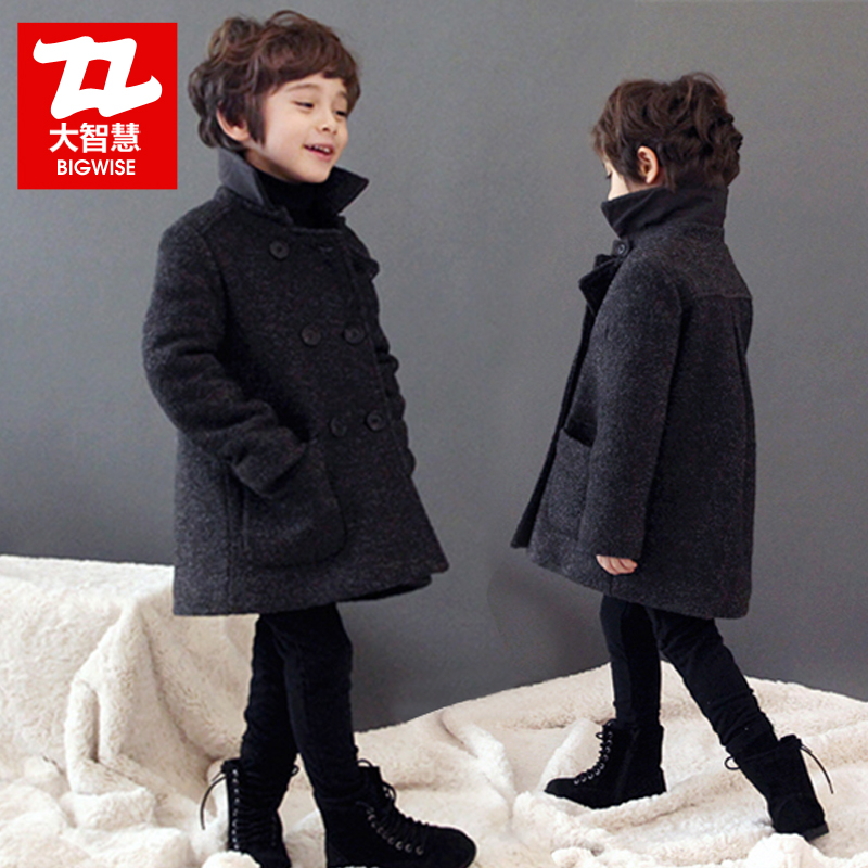 Manteau pour garcon BIGWISE en mélange - Ref 2161220 Image 1