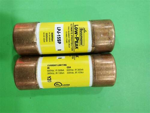 LPJ-15SP 延时熔断器保险丝21X57MM BUSS LOW PEAK正品 15A600V