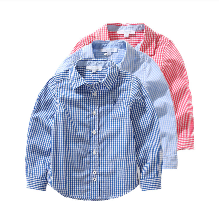 Chemise garcon à manche longue - Ref 2082446 Image 1
