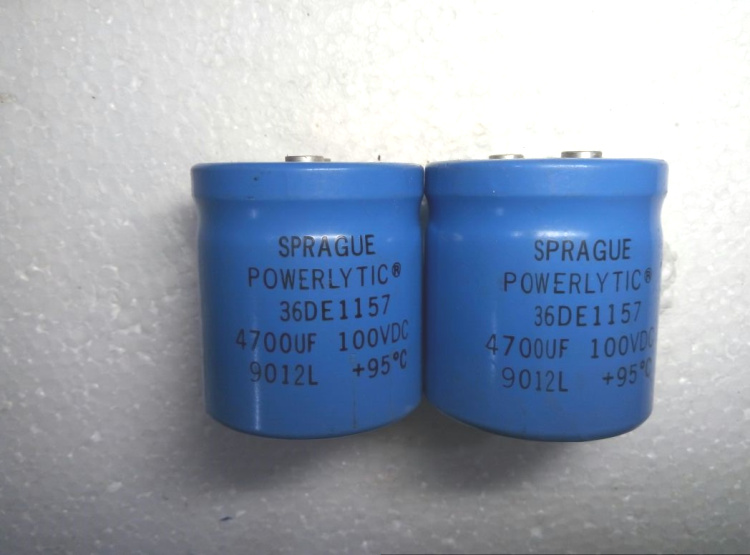 思碧（化工） SPRAGUE 36DE系列 100V 4700UF 螺丝脚发烧滤波电容