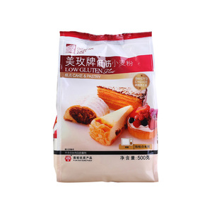 贝可  烘焙原料 美玫牌 低筋面粉 500克原装 蛋糕粉 饼干粉 优质