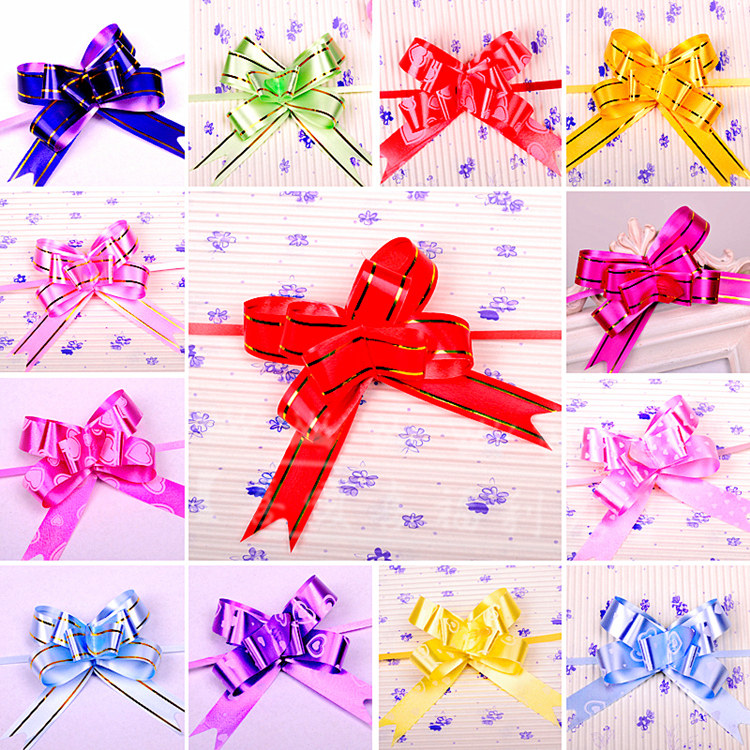 Wedding supplies Wedding car Jacquard Coloured ribbon marry Handlebar Hand Flower bow Festival decorate Largein the Festive supplies/Gift , Garland  category - from Buy2taobao.com to provide professional Taobao agent buy service