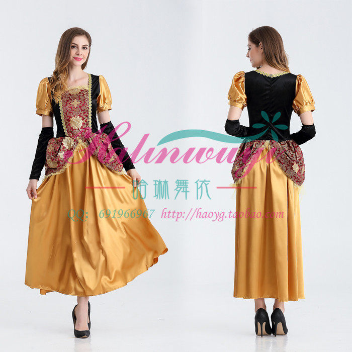 欧洲歌剧表演服复古宫廷贵妇角色扮演万圣节cosplay公主游戏制服
