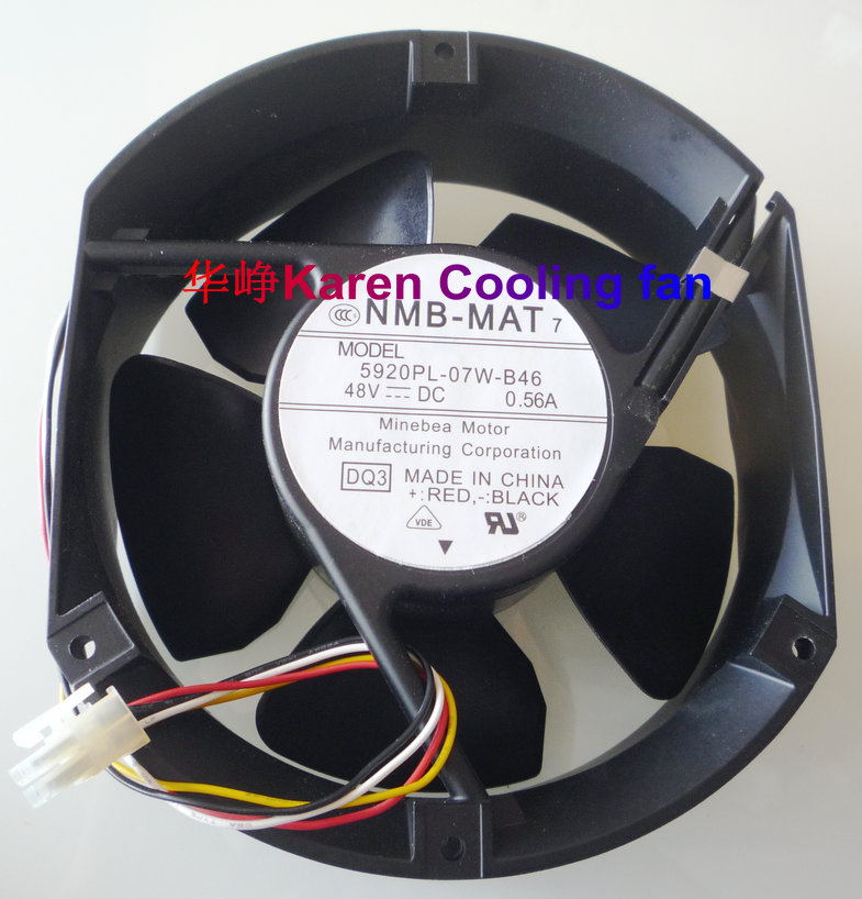 全新NMB 17cm 5920PL-07W-B46 DQ3 17251 DC48V 0.52A风扇
