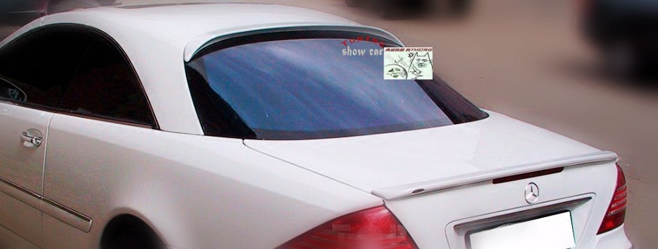W215 CL500CL600CL55CL63CL65 顶翼 后窗扰流 roof spoiler