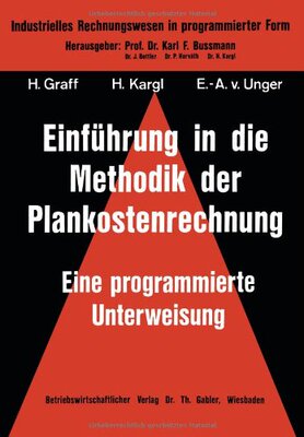 【预售】Einfuhrung in Die Methodik Der Plankostenrechn...