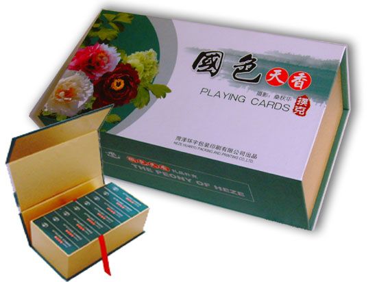 菏泽环宇印刷订做收藏扑克宣传礼品扑克定做学习卡片教学卡片定制