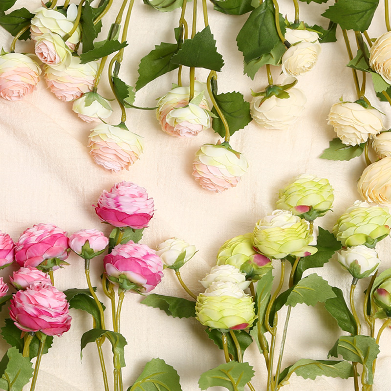 Ӣʽµ¥Ö»Ð¡Ö§Â¶Á«·ÂÕæ»¨ ǧ²ã¶Á«É½²è·ÂÕæ»¨ÎÔÊÒ¿ÍÌü×°Êμٻ¨