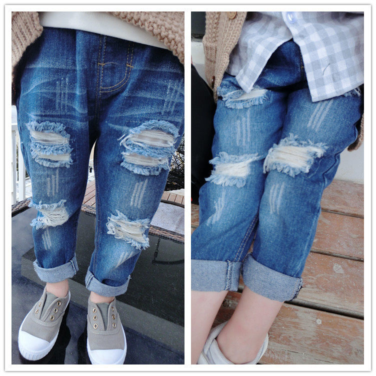 Pantalon fille BBF-33653 en toile - Ref 2061885 Image 1