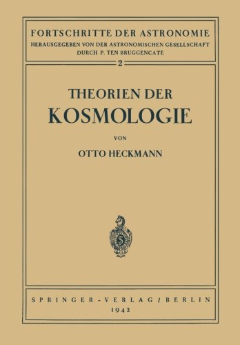 【预订】Theorien Der Kosmologie