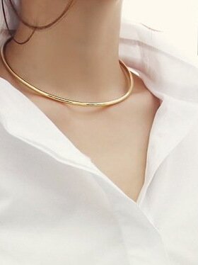 项圈金属铜质necklace男女时尚