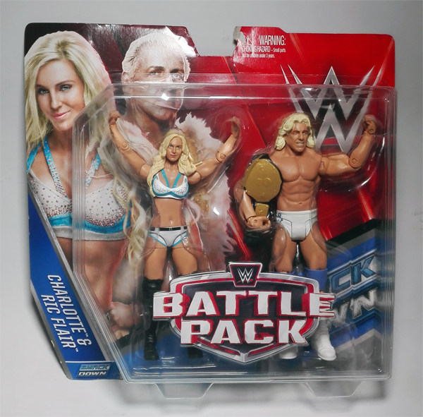【孩仕宝】玩具模型 wwe 摔跤联盟 摔跤手 瑞克佛莱尔 夏洛特