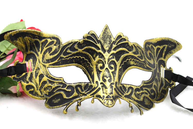 1080金银假面舞会面具 酒吧迪吧派对 圣诞节化妆舞会用品