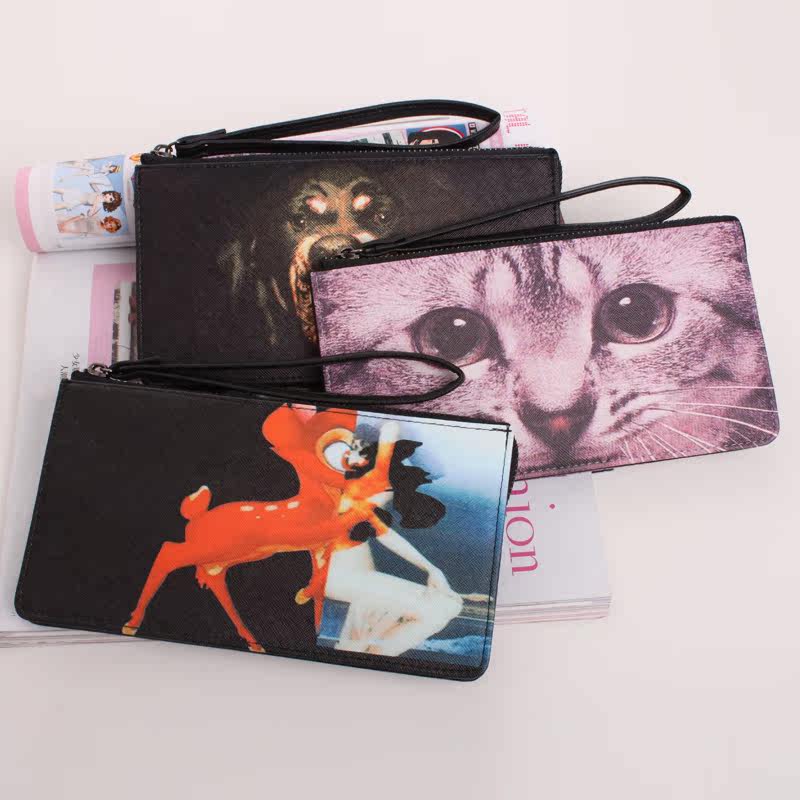 2017 new pattern Korean Edition clutch bag Cartoon capacity lady wallet zipper have more cash than can be accounted for Multi-bit cards Handbagin the Leather/Lady bags/Men's bag, Wallet  category - from Buy2taobao.com to provide professional Taobao agent buy service