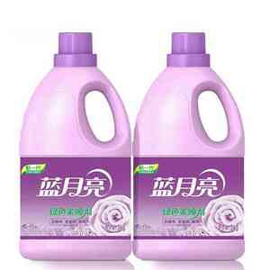 蓝月亮绿色柔顺剂3kg*2瓶装薰衣草香衣物护理柔软透气防静电包邮