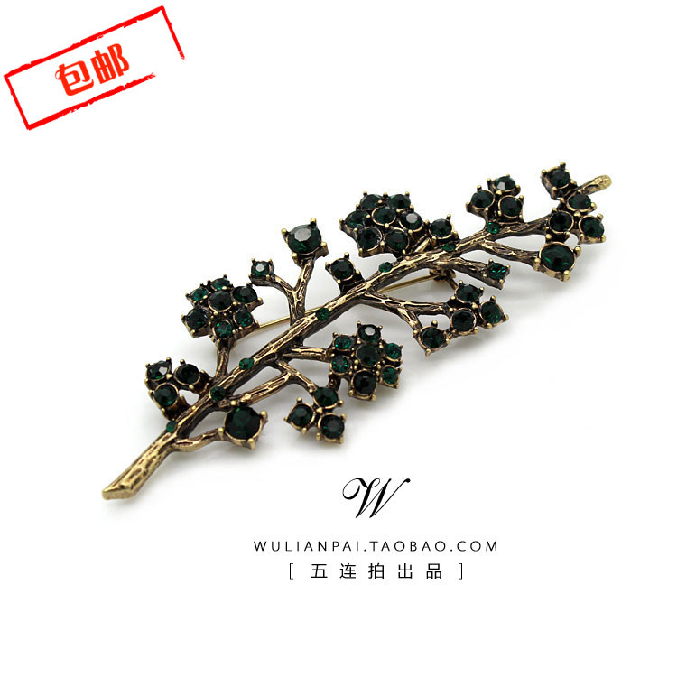 Broche femme en Zircon diamant - Ref 1176193 Image 1