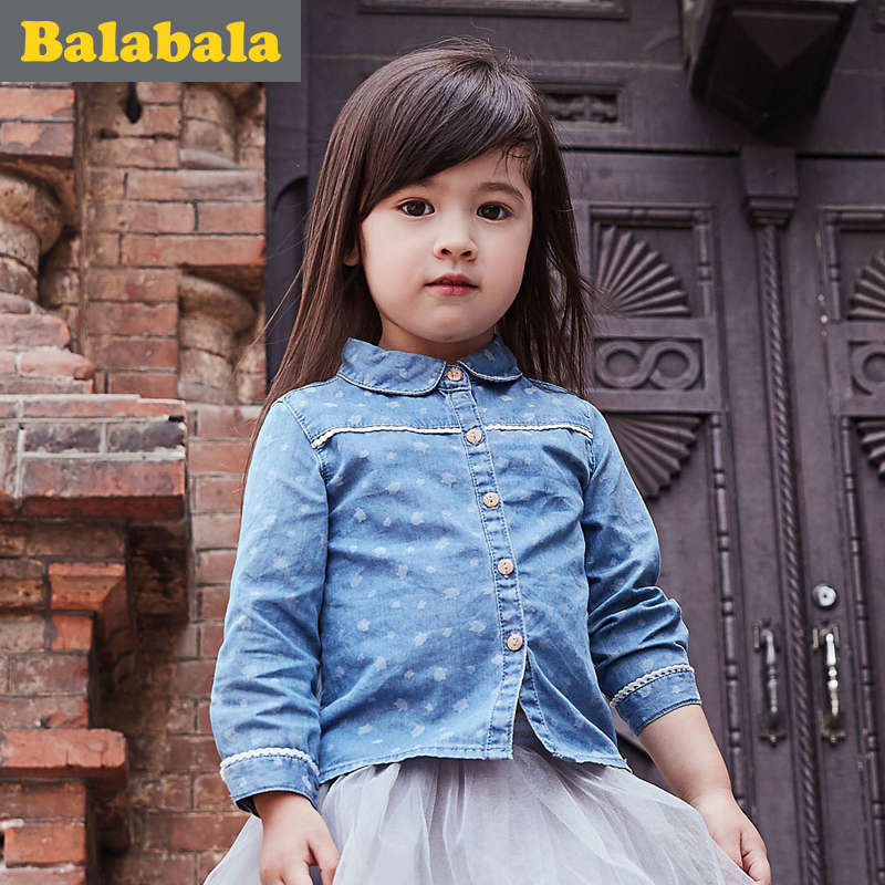 Chemise fille à manche longue - Ref 2085700 Image 1