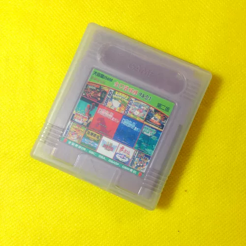 ГБ толстой машина Gameboy Game Card Card Card Card Shell Shell Case Case Transparent Shell
