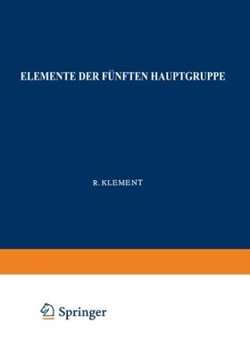 【预订】Elemente Der Funften Hauptgruppe: Phosphor