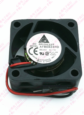 AFB0424HD 24v 0.11A 4cm 4020大风量 车载逆变 变频器风扇
