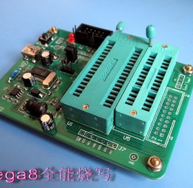 AVR高压编程器 Mega8系列专用 支持mega168 328 AVR并行编程