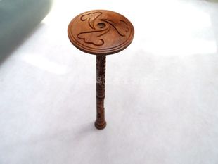 大欧鸟笼精品雕刻百灵笼站台遛笼车头笼用枣木黄杨木跳台