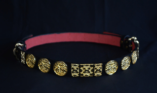 长乐 汉服腰带 大明戎装双狮革带 明制革带 加绒升级版