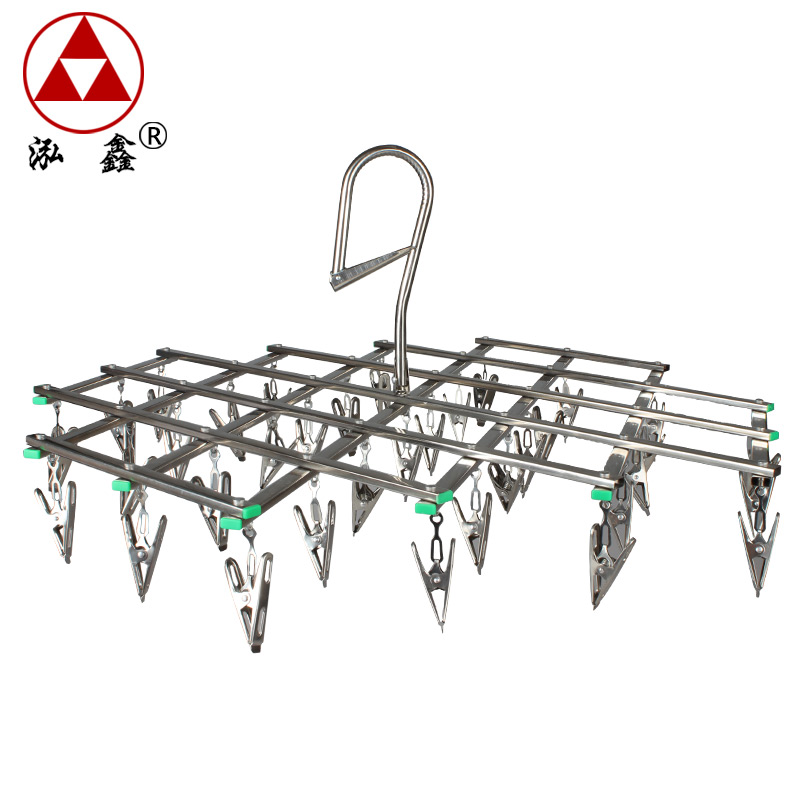 泓鑫创意拉网式35个防风衣架