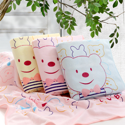 买2送1毛巾韩版吸水不掉毛浴巾