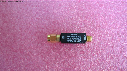 美国进口 MA8439-S103 1-20GHz 2W SMA RF 射频微波同轴 Limiter 功率限幅器 质量包好，包能用 可提供测试图