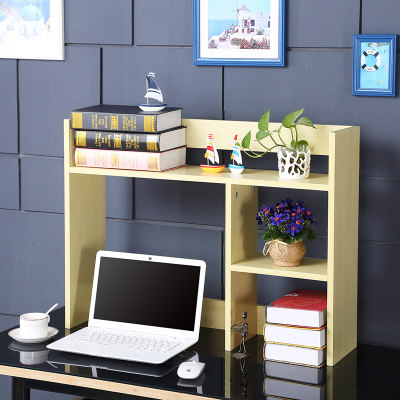 高档价桌上学书简易书架架生书架办公桌上置物架电脑组合书架小特
