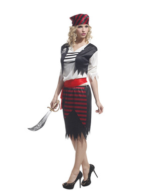万圣节化装舞会cosplay海盗服装成人女套装
