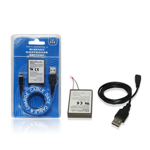 PS4手柄电池 新版SLIM PRO无线手柄内置充电电池包  维修配件