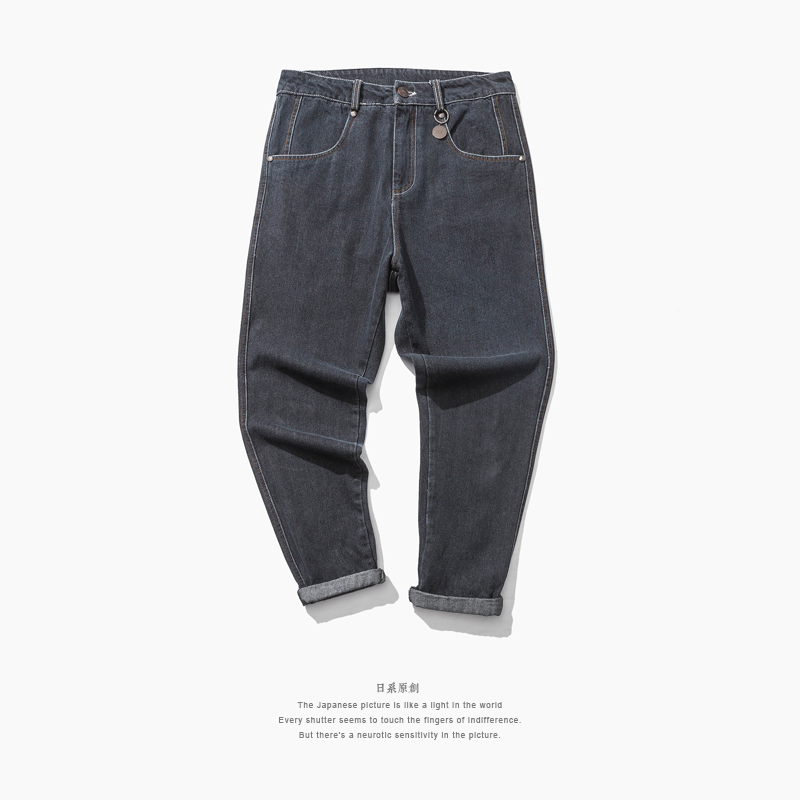 Jeans pour jeunesse Sarouel en coton pour automne - Ref 1464605 Image 1