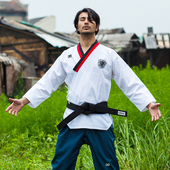 跆拳道服成人儿童男女款 初学跆拳道服装 泰抬训练服拳道道服衣服