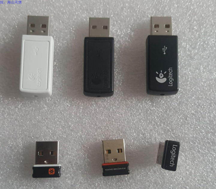 包邮罗技mk270mk260mk220mk345Mk240M275M212m150鼠标键盘接收器