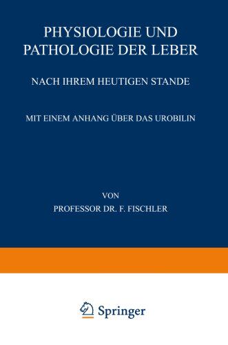【预订】Physiologie Und Pathologie Der Leber...