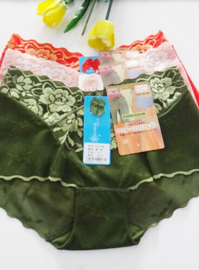 帕丝柔珠 正品 无痕蕾丝 三角裤 中低腰 21679K款式