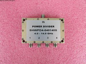 SHWCB4-040140S  4-14GHz 10W SMA RF 4路 一分四 功分器