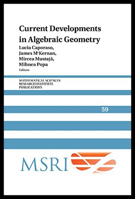 【预售】Current Developments in Algebraic Geometry