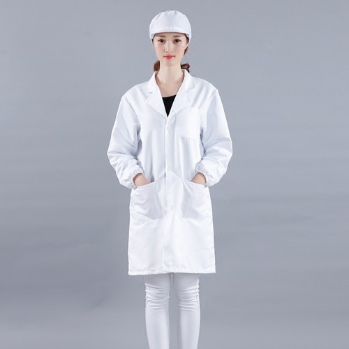 化学实验室戴帽松紧包邮工装制服