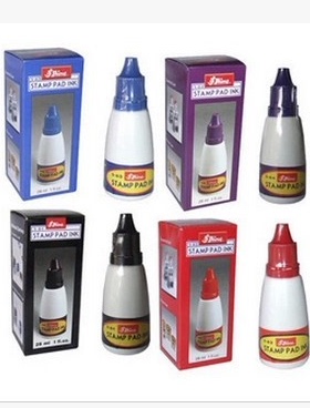 新力SHINY印油/快干原子印油/万次章印油/红色黑色紫色绿色蓝色