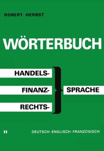 【预售】Worterbuch Der Handels-, Finanz- Und Rechtsspr...