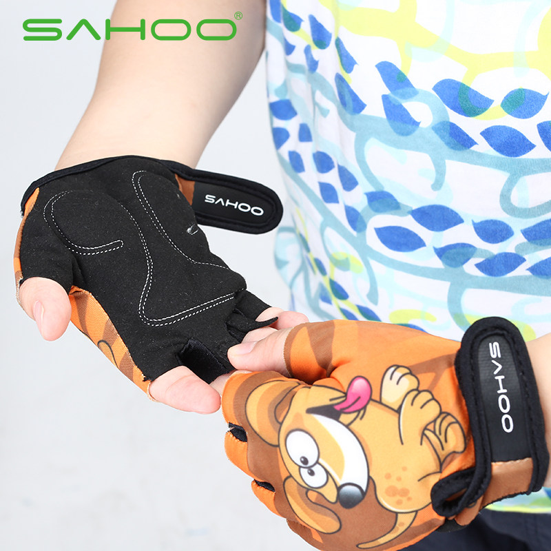 Gants pour vélo enfant SAHOO - Ref 2243492 Image 1