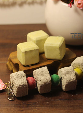 TEEMO· 松鼠·飞鼠·龙猫·兔子·仓鼠【矿物磨牙石】3CM