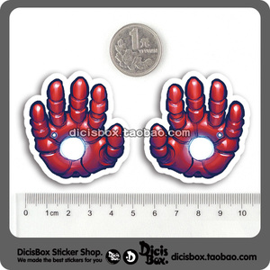 钢铁贴纸 卡通贴纸行李箱贴纸笔记本电脑贴纸潮牌贴纸个性贴纸