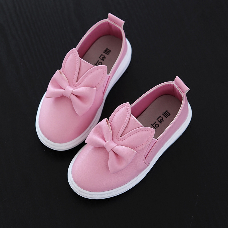 Chaussures enfants en cuir synthétique ronde pour printemps - semelle EVA - Ref 1036741 Image 1